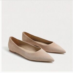 Sam Edelman Wanda Pointed Toe Flats Cappuccino Suede